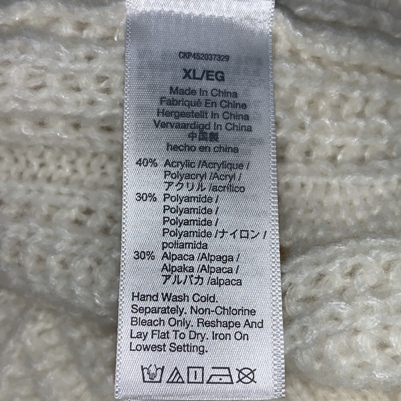 Madewell Charley Pullover Sweater XL - Picture 7 of 9